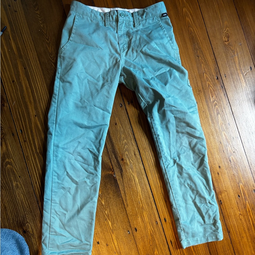 Vans Green Chino Pants Relaxed Fit